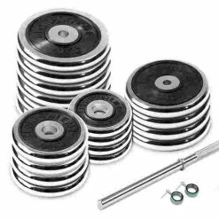 Sport-Thieme 100-kg Chrome Barbell Set
