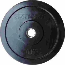 Sport-Thieme "Bumper Plate" Weight Disc, Black