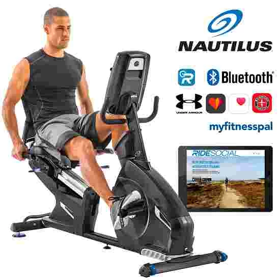 Nautilus "R628" Recumbent Ergometer Exercise Bike - Image 10